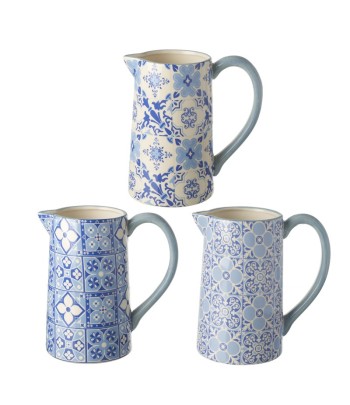 Blue Ceramic Jug (3...