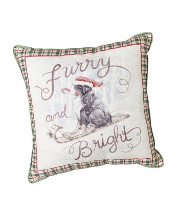 Furry & Bright Dog Cushion