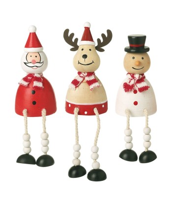 Santa Deer Snowman Dangly...