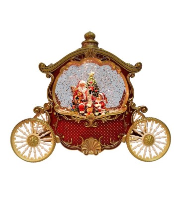 LED Santa Carriage Spinner...