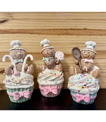 Cupcake Gingerbread 15cm (3...