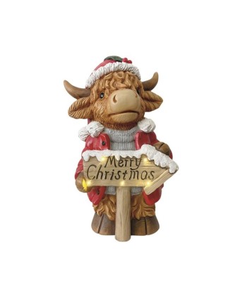 LED Highland Cow Merry...