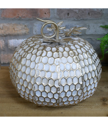 Metal Pumpkin 22cm