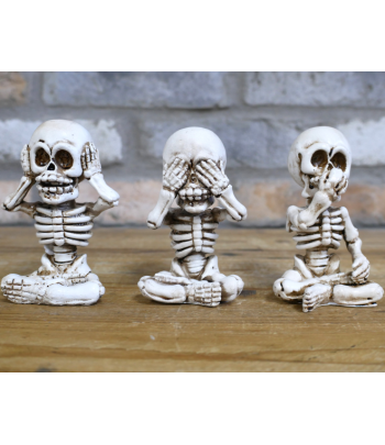 Skeletons Sitting (3 Assorted)
