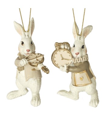 Hanging White Rabbits (2...