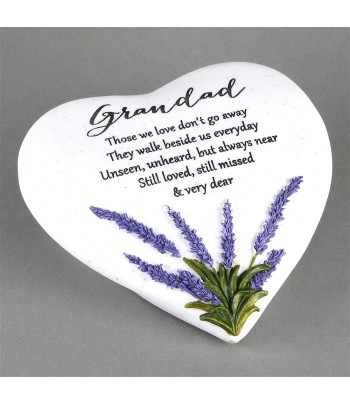 "Grandad" Heart Memorial...