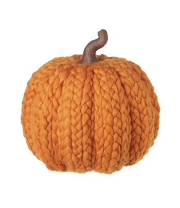 Knitted Finish Orange Pumpkin