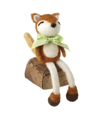 Sitting Felt Fox On Small...