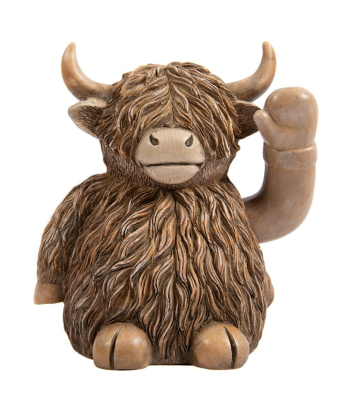 Highland Cow - Waving