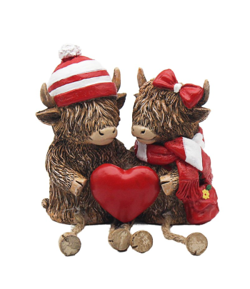 Highland Cow - Red & White...