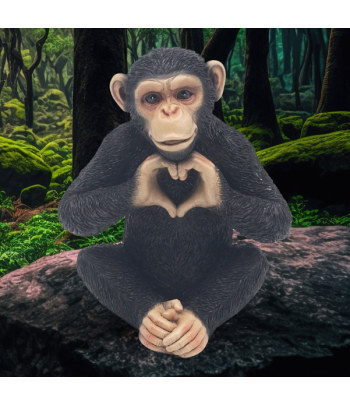 Cheeky Monkey Heart - Small