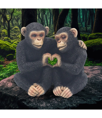 Cheeky Monkey Twins Heart