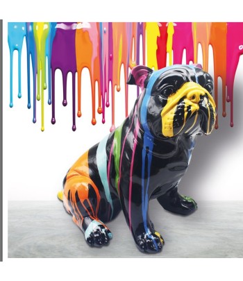 Drip Art Bulldog
