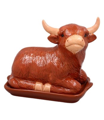 Highland Cow Butter Ceramic...