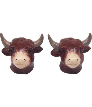Highland Cow Ceramic Salt &...