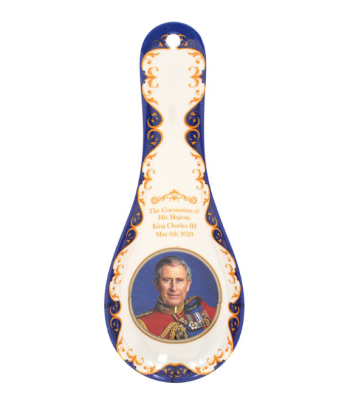HM King Charles III Spoon Rest
