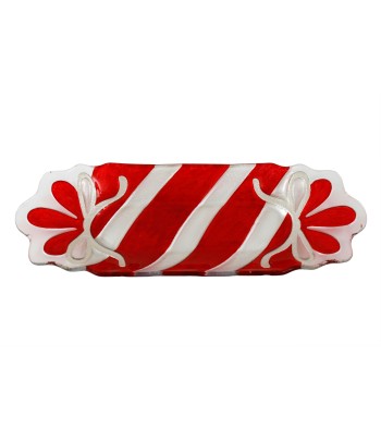Candy Glass Plate 39x14.5cm