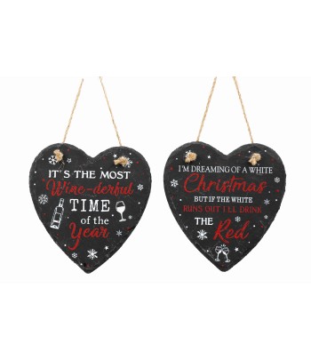 Slate Christmas Heart...