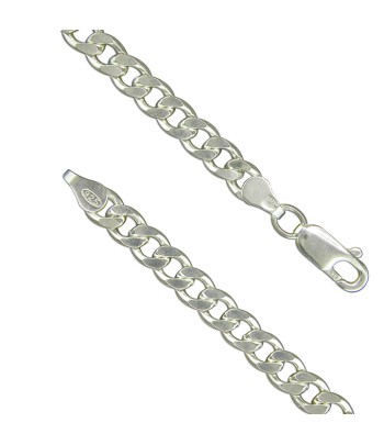 Sterling Silver Mens Curb...