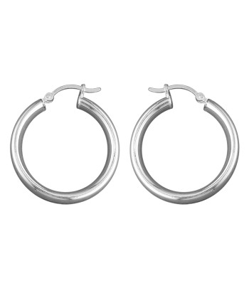 Sterling Silver Hoop...