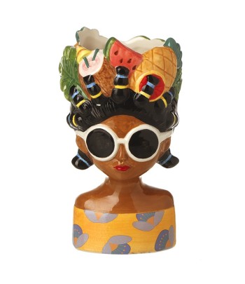 Pineapple Melon Hat Lady