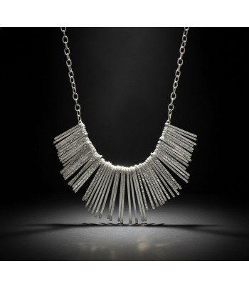 Sterling Silver Fringe Collar