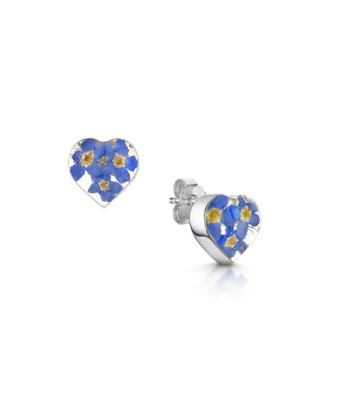 Sterling Silver Heart Stud...