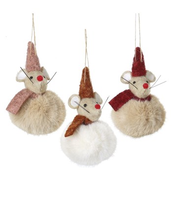 Hanging Pom Pom Mice In...