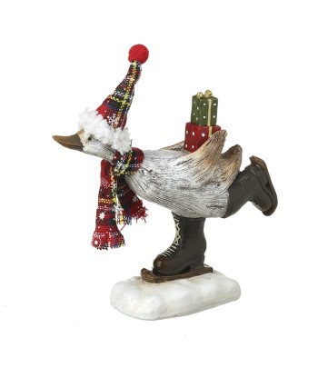 Skating Christmas Duck