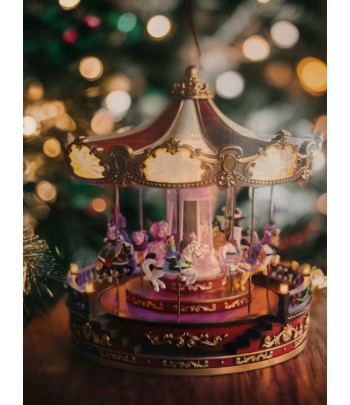 LED Musical Carousel 30x36cm
