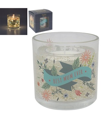 LED Gel Candle - Best Mum Ever