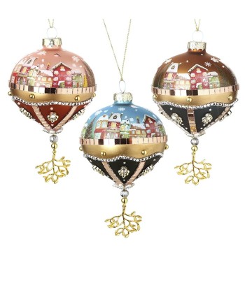 Glass Embellished Round...