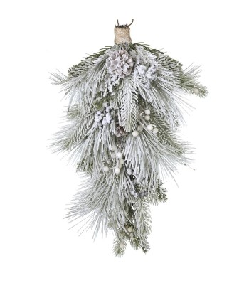 Hanging Snowy Spray With...