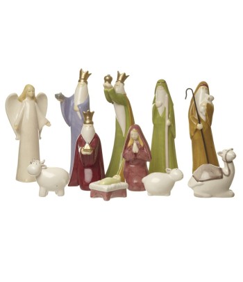 Dolomite Nativity Set
