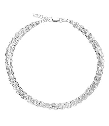 925 Sterling Silver Triple...