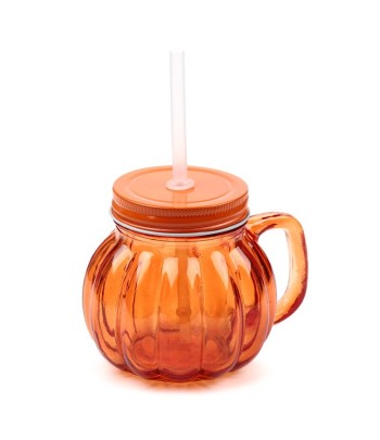 Pumpkin Mason Drinking Jar...