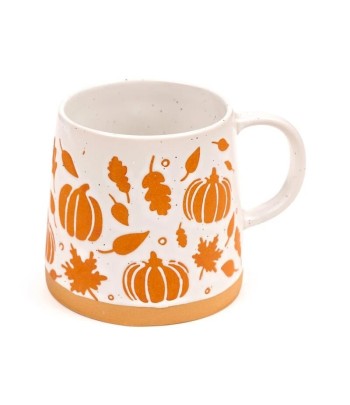 Pumpkin Tapered Stoneware Mug
