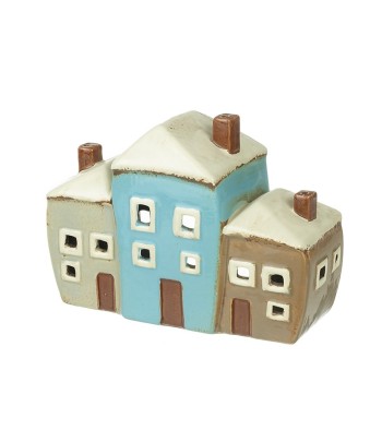 Ceramic Houses Candle Holder