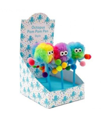 Octopus Pom Pom Pen