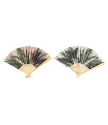 Parrot Palm Paper Fan (2...