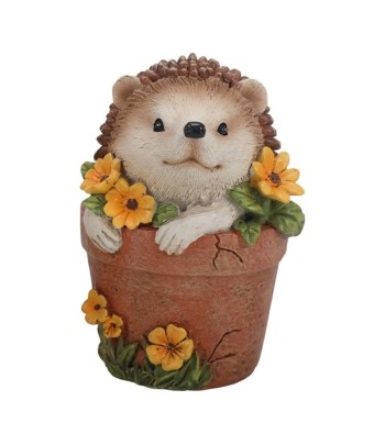 Hedgehog In Plant Pot 8cm