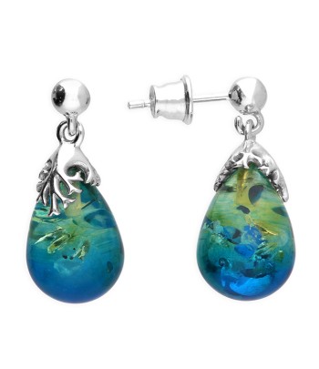 925 Sterling Silver Blue...