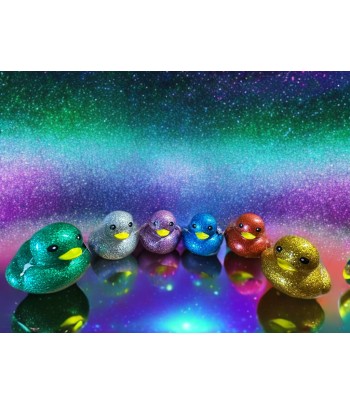 Glitter Ducks 8cm (6...