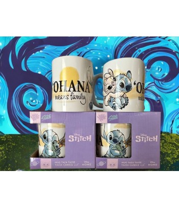 Stitch Ohana Means Family Mug