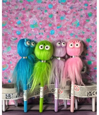Fluffy Monster Pen (18cm)
