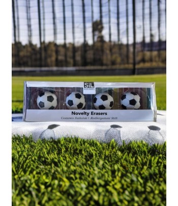 Football Erasers (Pack of 4)