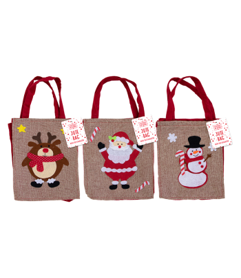 Christmas Jute bags (3...