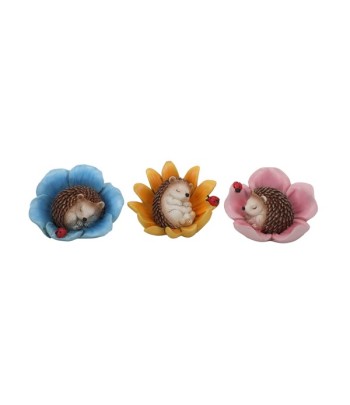 Petal Hedgehogs 6cm (3...