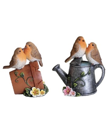 Garden Robins (2 Assorted...