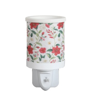 Plug In Melter Red Floral 14cm